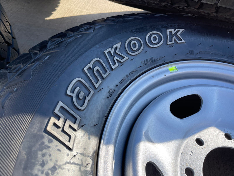17" Ford F-250 F-350 OEM 3828 wheels rims tires HANKOOK DYNAPRO A/T2 35" Texas Truck Tire
