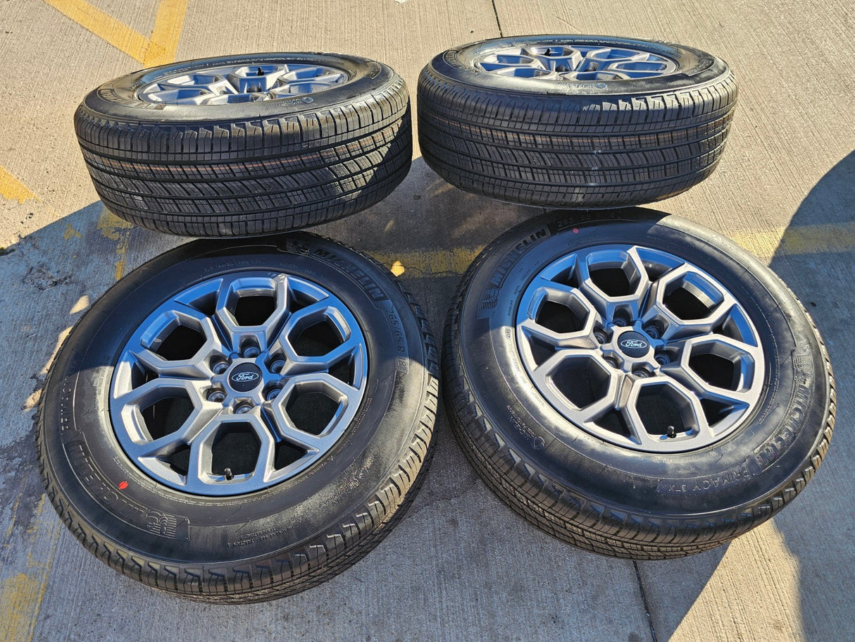 18" Ford Expedition F-150 TREMOR OEM rims wheels 2025 2026 NEW MICHELIN Texas Truck Tire