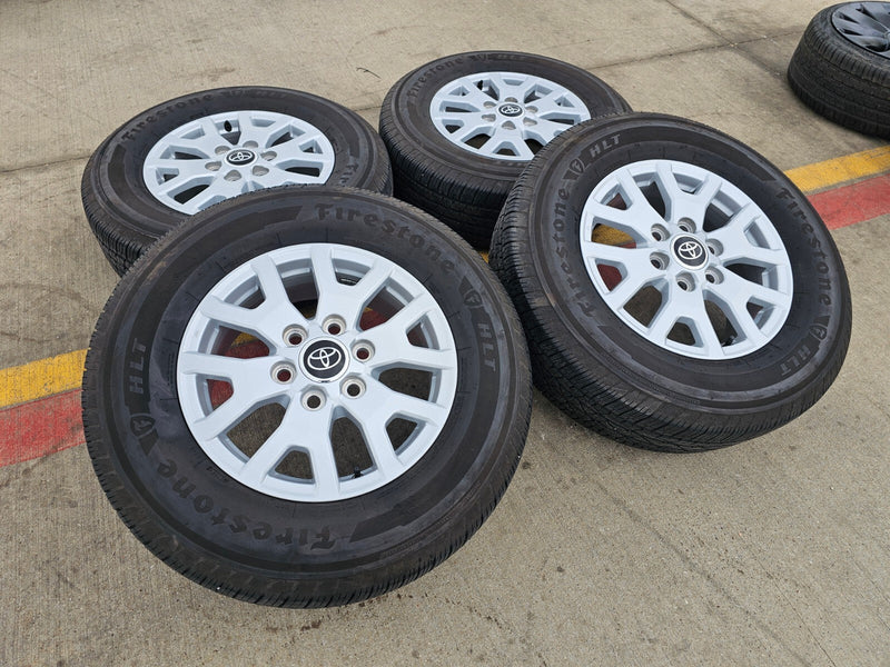 17" Toyota Tacoma 4Runner TRD OEM 94254 10637 wheels rims 2025 2026 FIRESTONE Texas Truck Tire