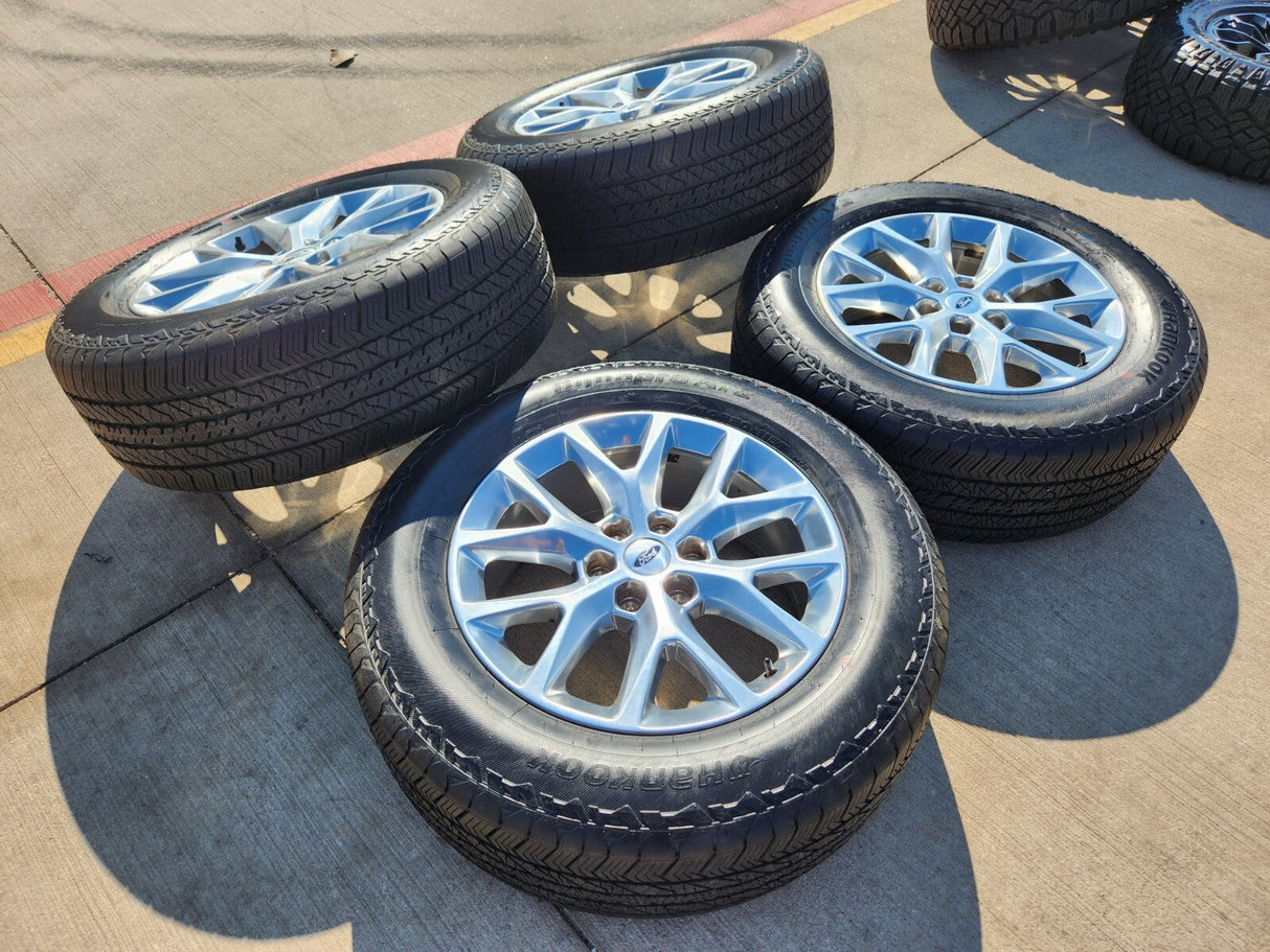 20" Ford F-150 Expedition OEM rims wheels tires 3989 3991 Expedition NEW Texas Truck Tire