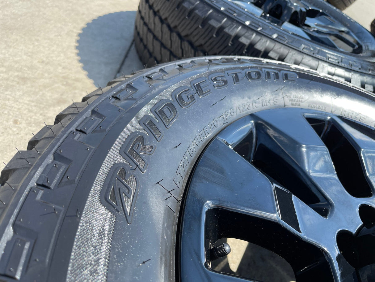 20" GMC Sierra DENALI Chevy Silverado 2500 3500 OEM 5960 5947 wheels rims NEW Texas Truck Tire