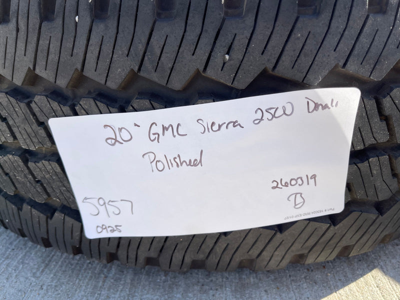 20" GMC Sierra Denali 2500 3500 OEM 5957 wheels rims tires DISCOUNTED Texas Truck Tire