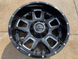 (1) 20x10 Gear Off Road 743BM Armor wheel rim 8x165 Chevy GMC Ram 2500 3500 NEW Texas Truck Tire