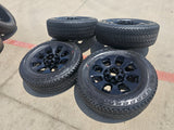20" Ford F-250 F-350 Tremor OEM Black 10101 rims wheels tires NEW Texas Truck Tire
