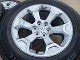 20" Dodge Ram 1500 OEM Laramie CHROME 2680 wheels rims 2022 2023 2024 2025 2026 Texas Truck Tire