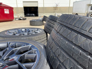 21" Jeep Grand Cherokee L OEM wheels rims 9291 Durango tires CONTINENTAL Texas Truck Tire
