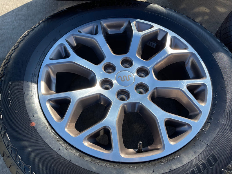 20" Ford F-150 KING RANCH OEM 10346 rims wheels Expedition HANKOOK 2025 2026 Texas Truck Tire