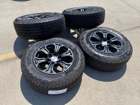 18" GMC Sierra Canyon Chevy Tahoe Colorado OEM 5910 wheels rims 2024 2025 NEW Texas Truck Tire