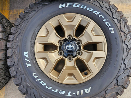 16" Toyota Tacoma TRD wheels rims 75189 OEM 4Runner FJ BFG NEW Texas Truck Tire