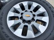 20" Chevy Silverado GMC Sierra AT4 2500 3500 OEM 5960 5947 wheels rims GOODYEAR Texas Truck Tire