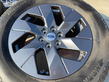 20" Ford F-150 LIMITED OEM rims wheels 10471 Expedition 2025 2026 HANKOOK NEW Texas Truck Tire