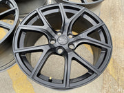 20" 20x10 Jeep Grand Cherokee SRT Trackhawk SRT8 OEM 9173 black wheels rims Texas Truck Tire