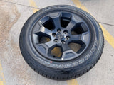 (1) 20" Dodge Ram 1500 OEM Laramie Black 2680 wheel Spare 2024 2025 2026 Texas Truck Tire
