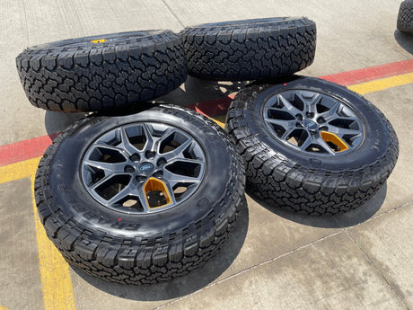18" Ford Expedition F-150 TREMOR OEM rims wheels TIMBERLINE 2025 2026 2027 NEW Texas Truck Tire