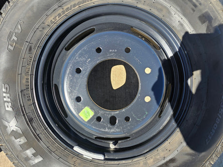 17" Dodge Ram 3500 Dually Laramie 8x200 wheels rims OEM 2703 2704 NEXEN Texas Truck Tire