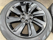 22" Lincoln Navigator OEM rims wheels Black Label 95384 10496 tires PIRELLI NEW Texas Truck Tire