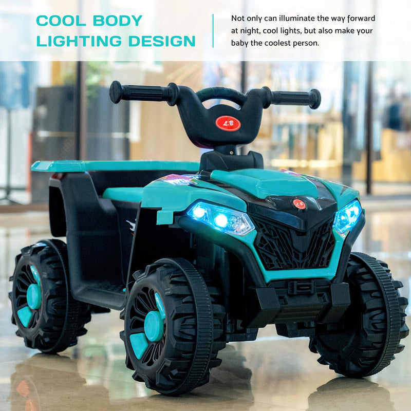 6V Electric ATV Quad Kids Ride-on Car Battery Powered 4-Wheel Motorcycle