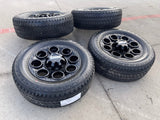 20" Ford F-250 F-350 OEM black Lariat 10299 10484 wheels rims 2024 2025 2026 NEW Texas Truck Tire