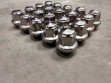 (20) 14x1.5 OEM Ford lug nuts polished Mustang OE 2015-2026 Texas Truck Tire