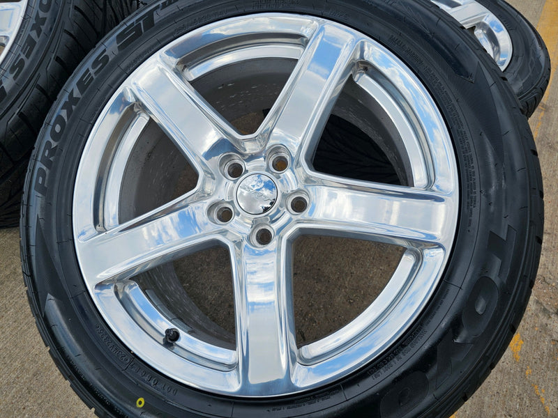 20" Jeep Grand Cherokee SRT Trackhawk OEM 9172 wheels rims tires NEW Texas Truck Tire
