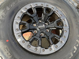 17" Ford F-150 Raptor Bronco R OEM BEADLOCK 51222 rims wheels 2025 2026 NEW 37" Texas Truck Tire