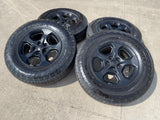 17" Jeep Wrangler Gladiator RUBICON OEM 9236 wheels rims tires NEXEN DISCOUNTED Texas Truck Tire