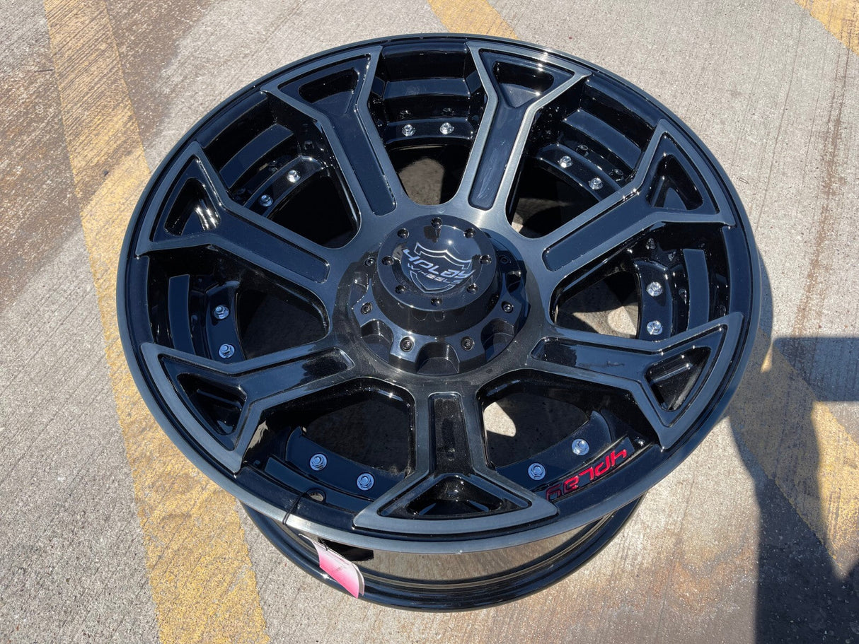 20x10 4Play 4P70 rim wheel -24 Chevy Ford Ram F-150 Silverado 6x139 6x135 Texas Truck Tire