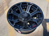 20x10 4Play 4P70 rim wheel -24 Chevy Ford Ram F-150 Silverado 6x139 6x135 Texas Truck Tire