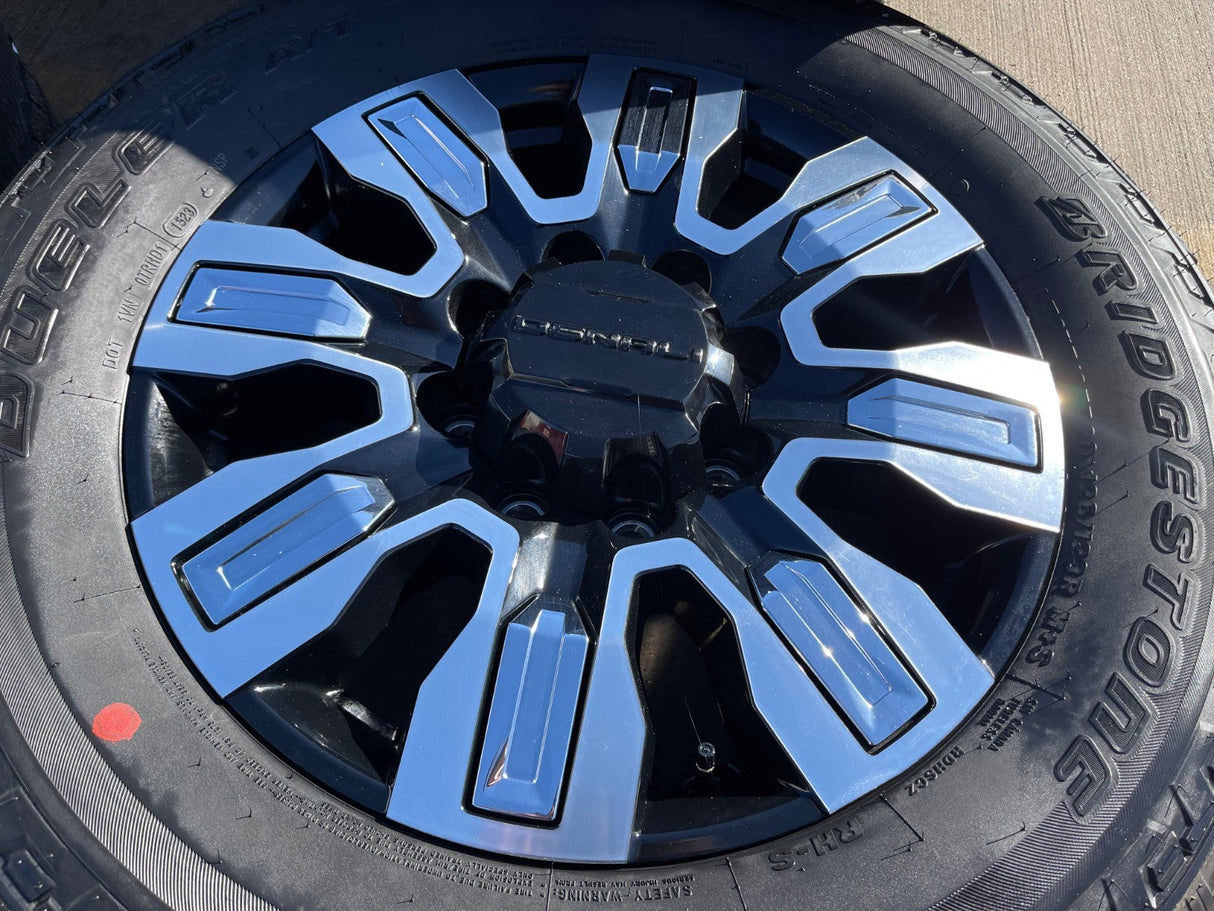 20" GMC Sierra DENALI ULTIMATE 2500 3500 OEM 5958 14138 wheels rims BRIDGESTONE Texas Truck Tire