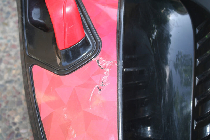 12-Volt Rechargeable Red Electric Ride-On Toy Car Without Charger