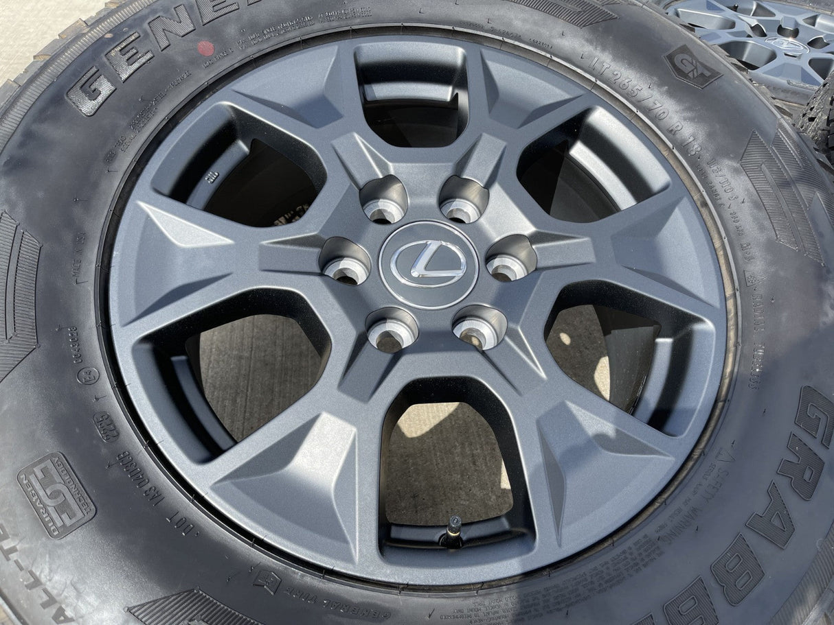 18" Toyota 4Runner Land Cruiser TRD Tundra OEM 10544 wheels rims GX550 NEW Texas Truck Tire
