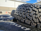 (5) 17" AEV Jeep Wrangler Rubicon OEM Salta wheels rims Gladiator BFG 37" NEW Texas Truck Tire