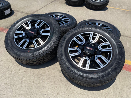 20" GMC Sierra AT4 2500 3500 OEM wheels rims 5950 Silverado 2023 2024 2025 2026 Texas Truck Tire