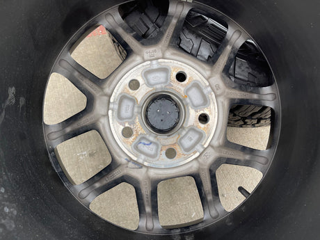 17" Jeep Wrangler Rubicon OEM 95730 9327 wheels rims Gladiator FALKEN A/T 33" Texas Truck Tire