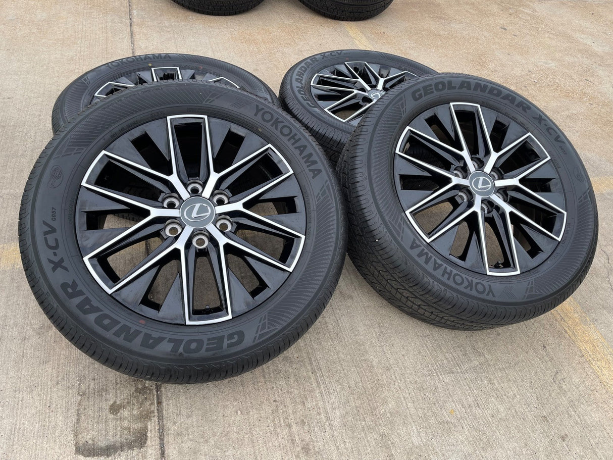 20" Lexus GX550 OEM wheels rims Toyota Land Cruiser Tundra 10545 LX600 2026 NEW Texas Truck Tire