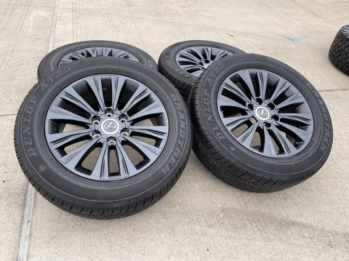 19" Lexus GX460 GX470 Tacoma 4Runner OEM 74388 wheels rims tires DUNLOP Texas Truck Tire