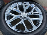 22" GMC Yukon Sierra DENALI OEM 5904 wheels rims 2022 2023 2024 2025 2026 Texas Truck Tire