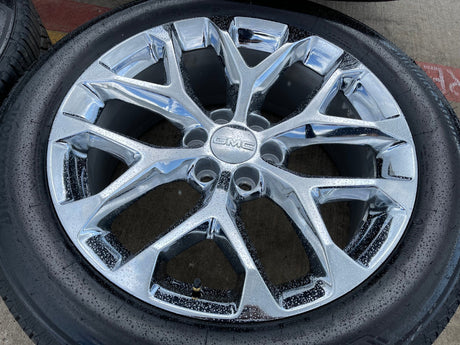 22" GMC Yukon Sierra DENALI OEM 5904 wheels rims 2022 2023 2024 2025 2026 Texas Truck Tire