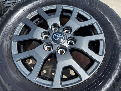 17" Toyota 4Runner Tacoma TRD OEM 94254 10637 wheels rims 2024 2025 2026 NEW Texas Truck Tire