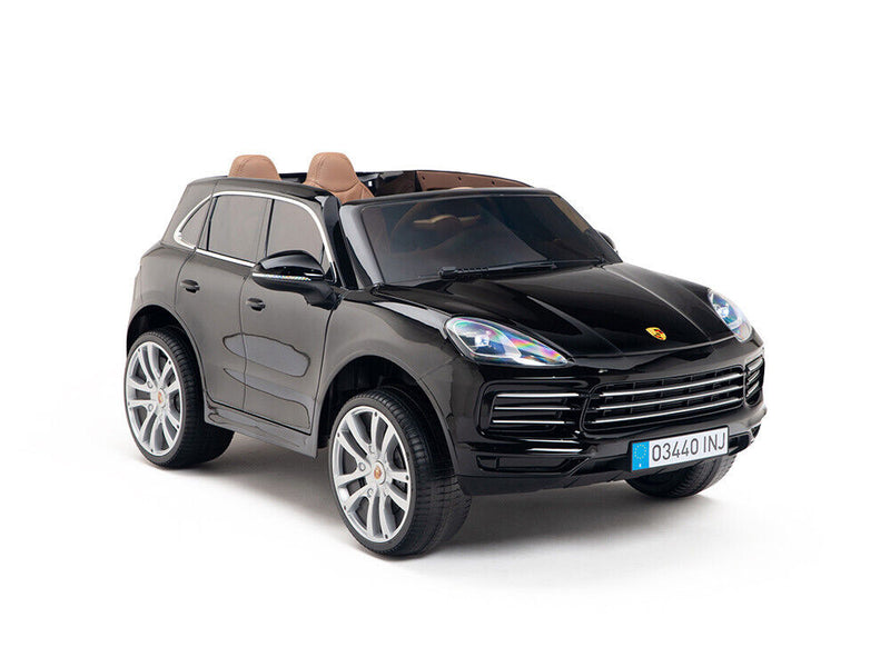 12V Electric Porsche Cayenne Children's Ride-on Car with EVA Rubber Tires