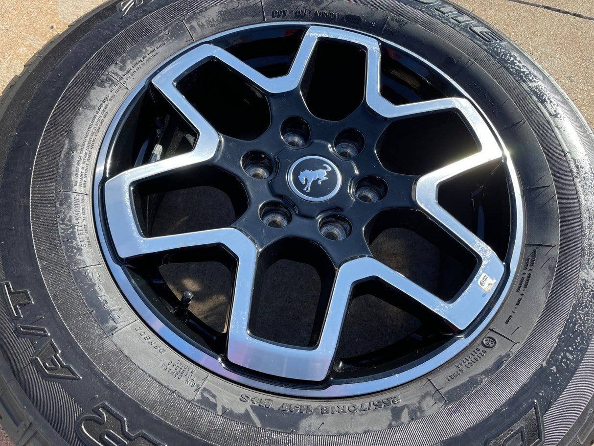 18" Ford Bronco wheel rim 95213 10389 Ranger spare 2022 2023 2024 2025 2026 Texas Truck Tire