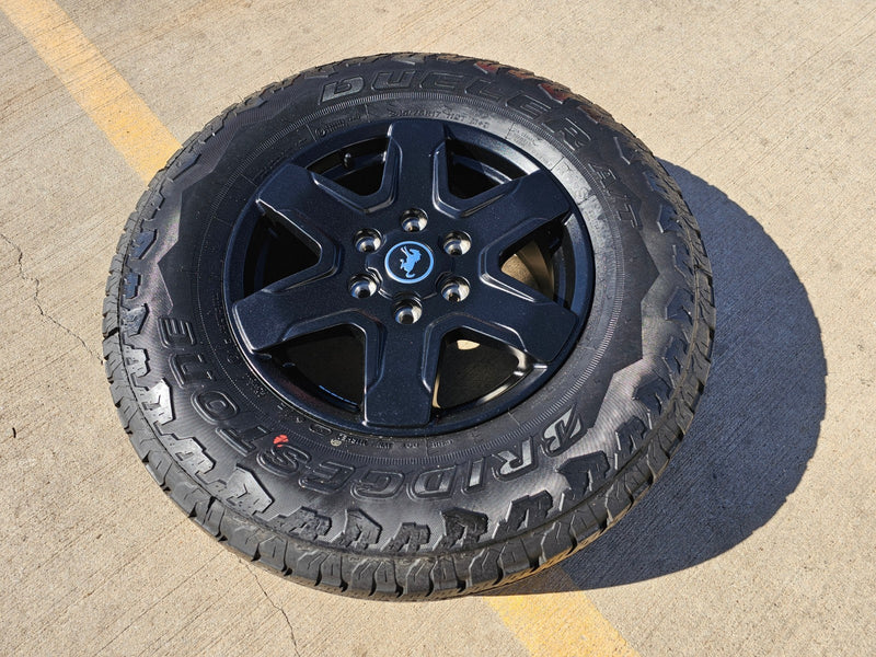 17" Ford Bronco wheel rim 95292 10383 tire 2023 2024 2025 2026 Ranger spare NEW Texas Truck Tire