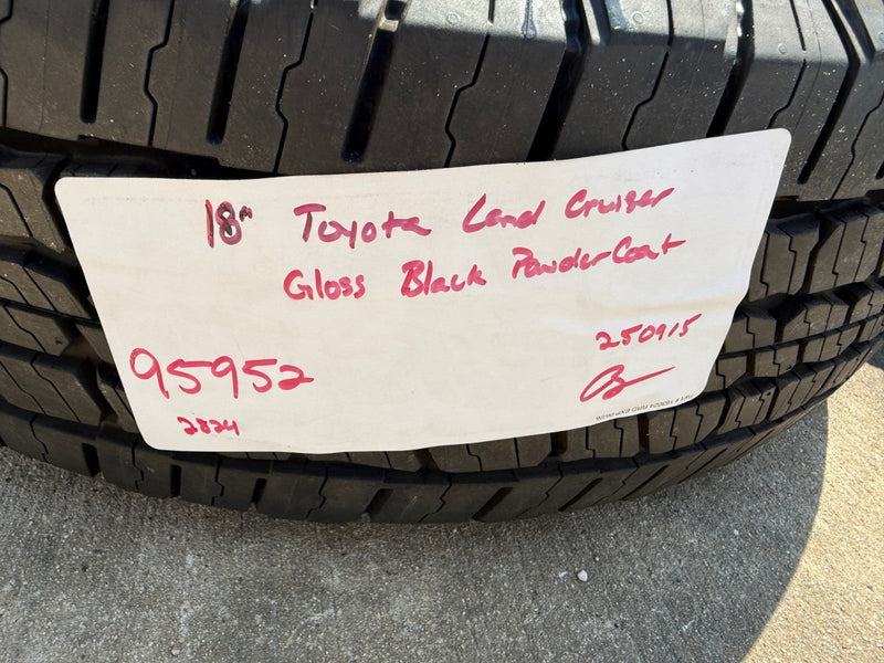 18" Toyota Land Cruiser OEM wheels rims 95952 Tundra Sequoia 2024 2025 2026 NEW Texas Truck Tire