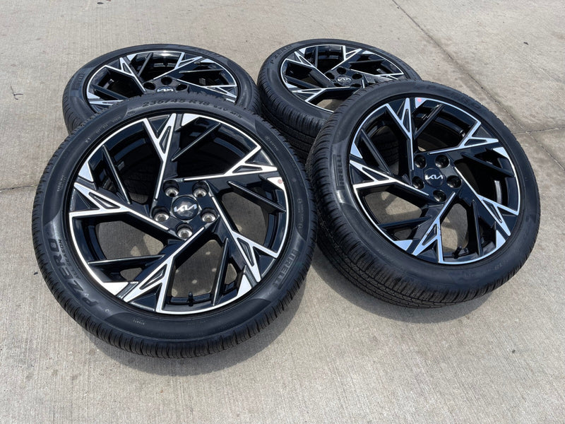 18" Kia K4 K5 OEM wheels rims tires Sonata Stinger Forte Optima 2024 2025 NEW Texas Truck Tire