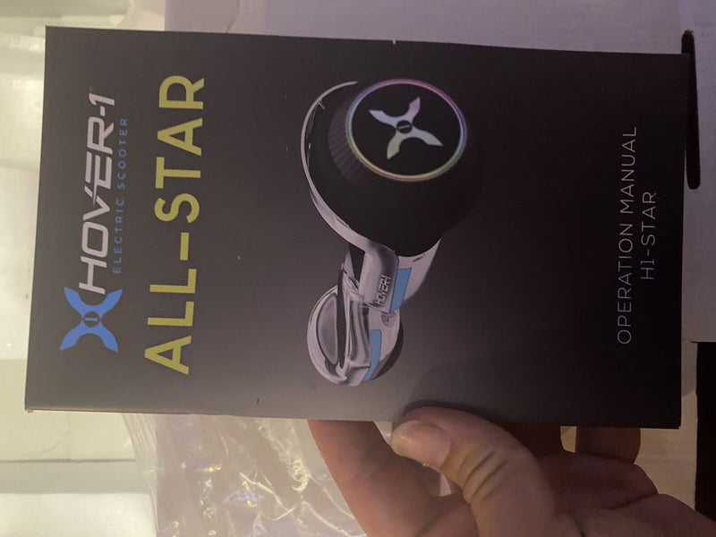 Hoverboard with All-Star Design and Single Wheel Balance