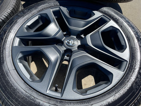 19" Toyota Rav4 Premium OEM wheels rims 75243 Highlander 2022 2023 2024 2025 Texas Truck Tire