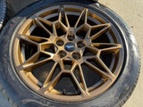 19" Ford Mustang GT Track Pack OEM 10600 10603 Bronze wheels rims 2025 2026 NEW Texas Truck Tire