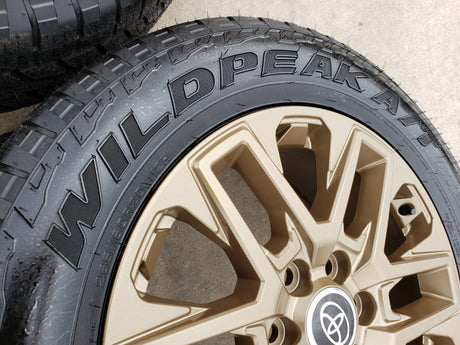 20" Toyota Tundra TRD OEM wheels rims BRONZE TSS 95295 75276 Sequoia 2026 NEW Texas Truck Tire