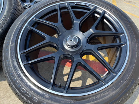 22" Mercedes G Wagon G63 AMG OEM 38658 wheels rims 2021 2022 2023 2024 2025 2026 Texas Truck Tire