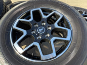 18" Ford Bronco wheels rims tires black 95213 Ranger 2023 2024 2025 2026 NEW Texas Truck Tire